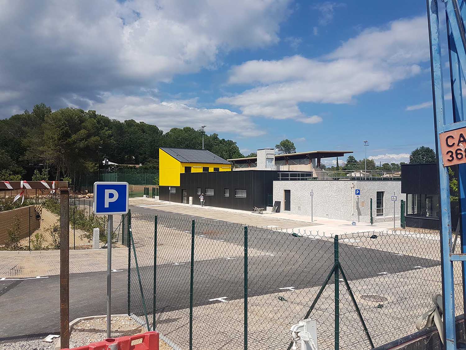 Réalisation Architecture stade de Valbonne