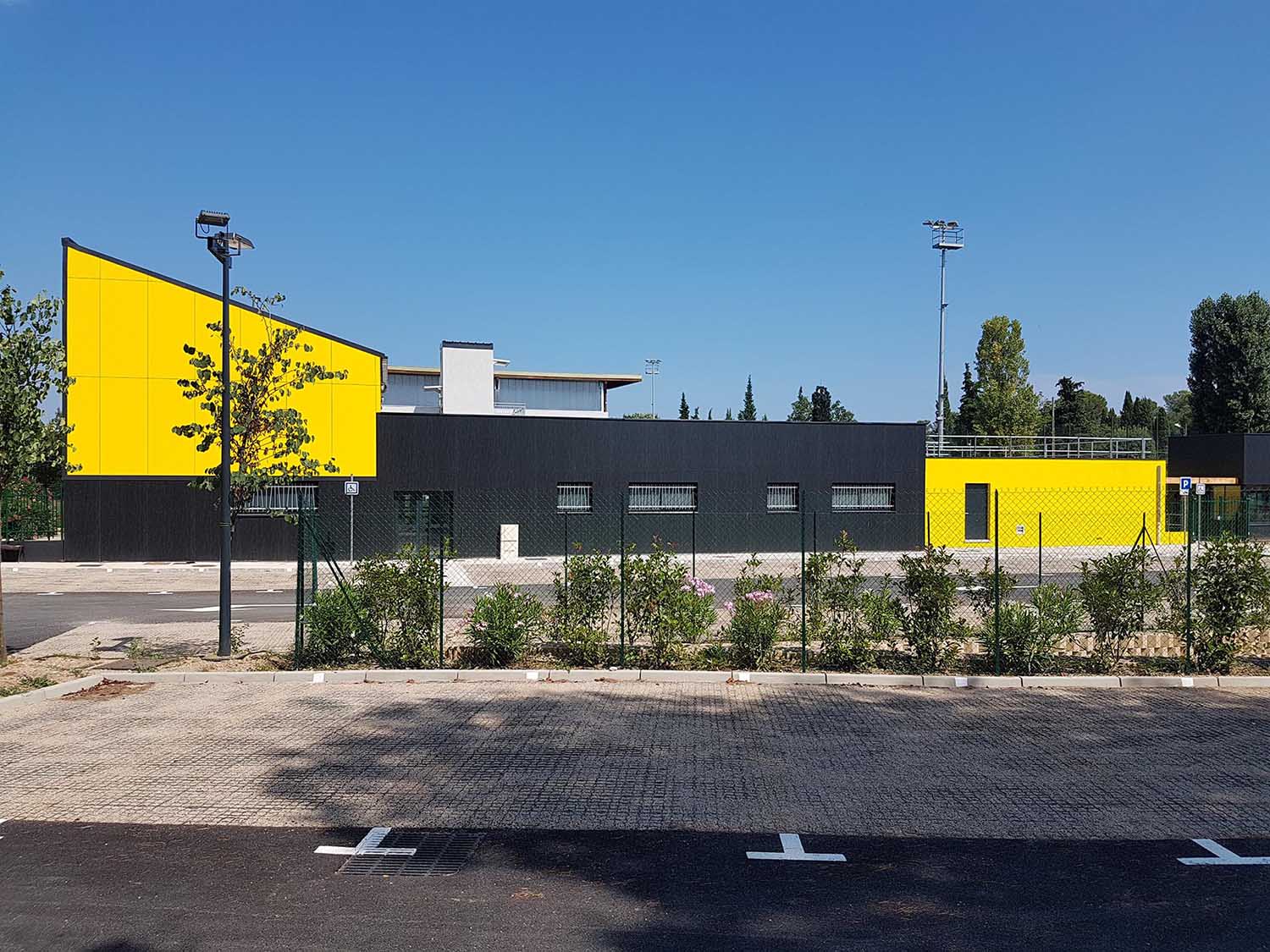 Réalisation Architecture stade de Valbonne