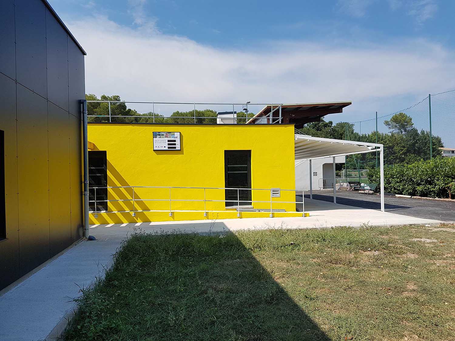 Réalisation Architecture stade de Valbonne